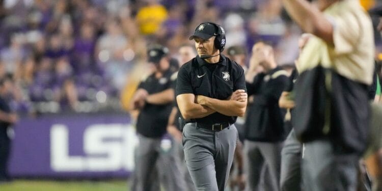 Army head coach Jeff Monken