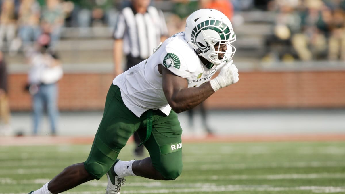 Colorado State defensive lineman Mohamed Kamara