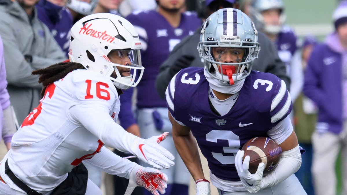 Kansas State wide receiver RJ Garcia II