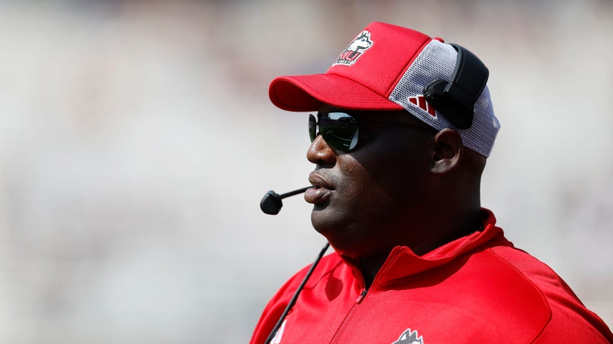 Northern Illinois head coach Thomas Hammock