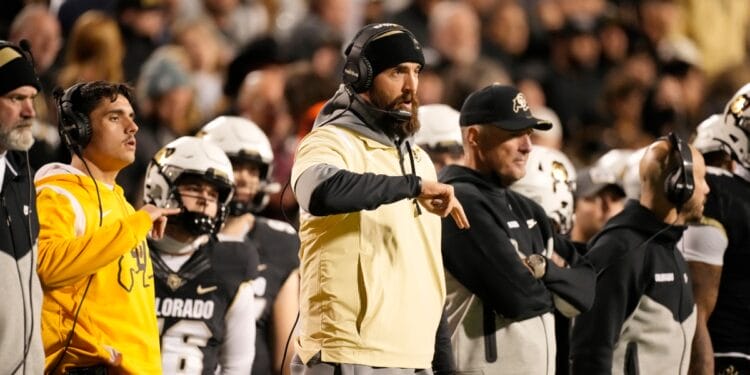 Colorado offensive coordinator Sean Lewis