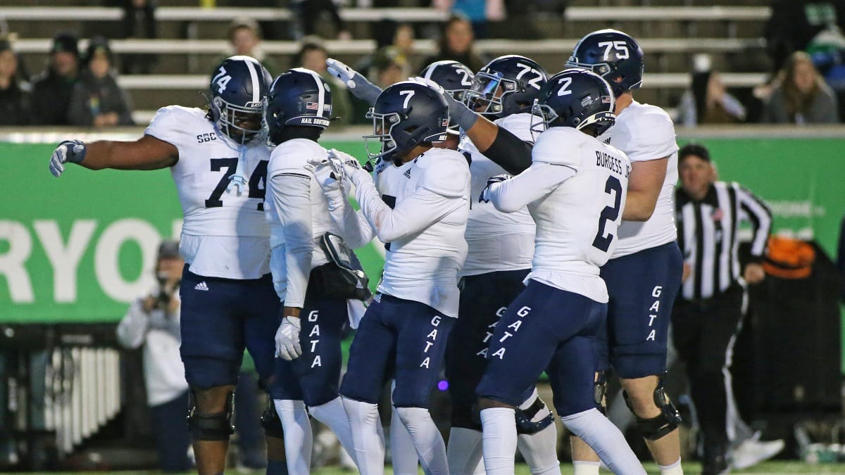 Georgia Southern players