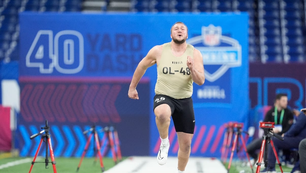 Mason McCormick NFL Combine