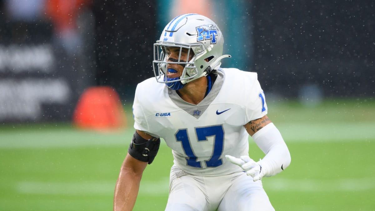 Middle Tennessee safety Tra Fluellen