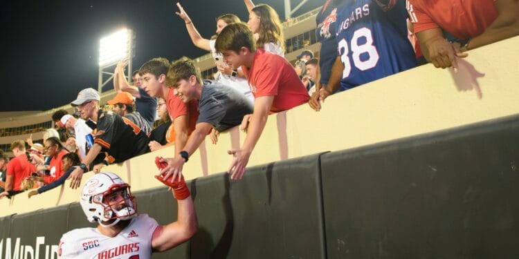 South Alabama tight end Todd Justice