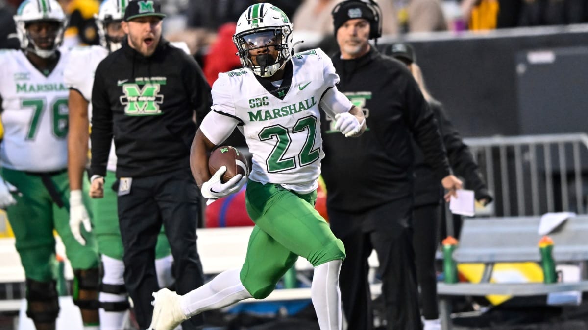 Marshall running back Rasheen Ali