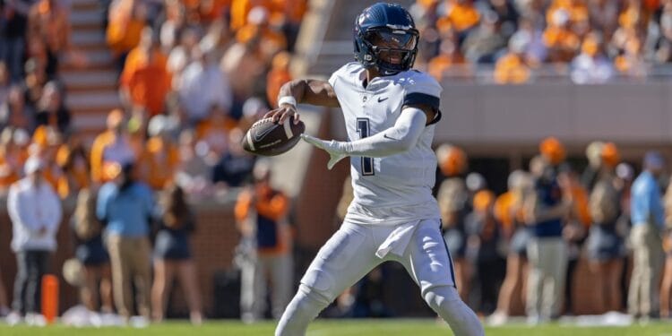 UConn quarterback Ta'Quan Roberson