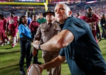 Florida State coach Mike Norvell