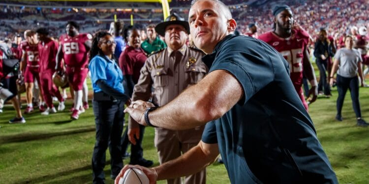 Florida State coach Mike Norvell