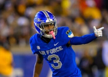 Air Force defensive back Jamari Bellamy