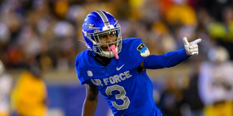 Air Force defensive back Jamari Bellamy