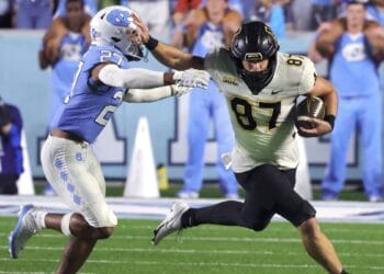 Appalachian State tight end Eli Wilson