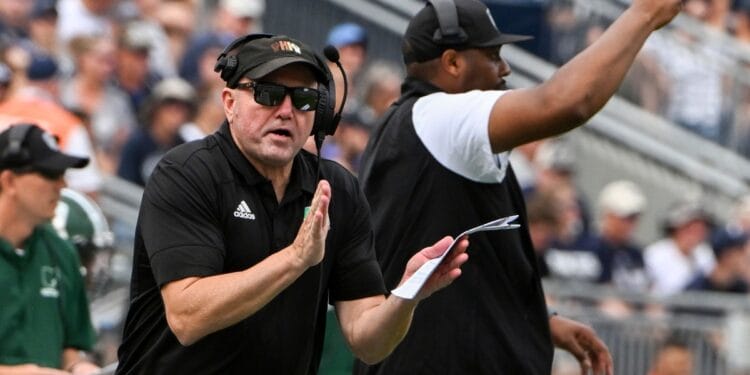 Ohio head coach Tim Albin