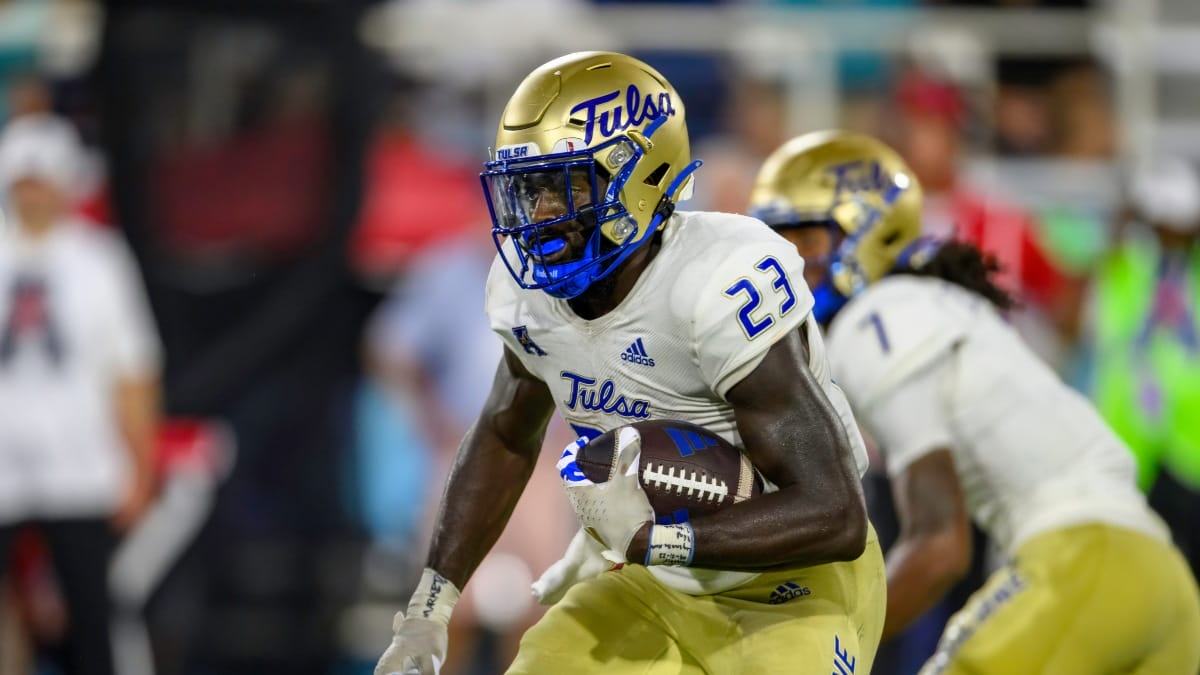 Tulsa running back Anthony Watkins