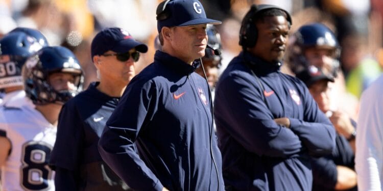 UConn head coach Jim Mora