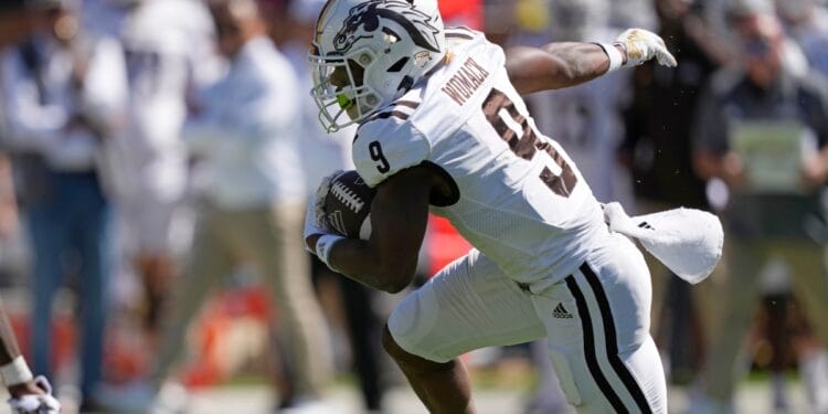 Western Michigan wide receiver Kenneth Womack