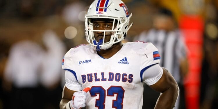 Louisiana Tech running back Marquis Crosby