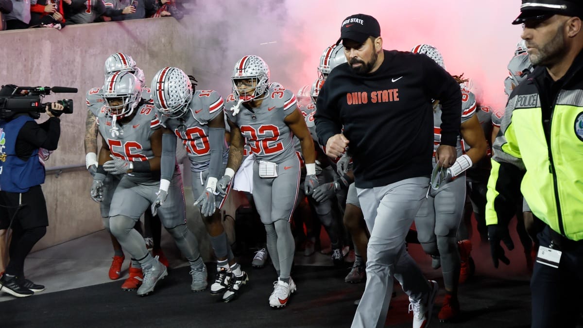 Ohio State coach Ryan Day