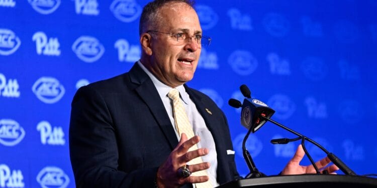 Pittsburgh head coach Pat Narduzzi