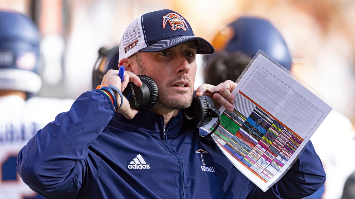 UTEP head coach Scotty Walden