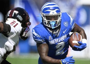 Memphis running back Mario Anderson