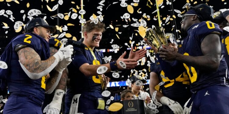 Michigan quarterback J.J. McCarthy