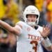 Texas quarterback Quinn Ewers