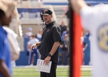 Ball State head coach Mike Neu