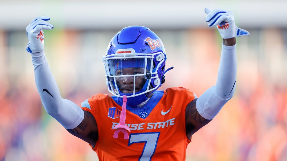 Boise State cornerback A'Marion McCoy