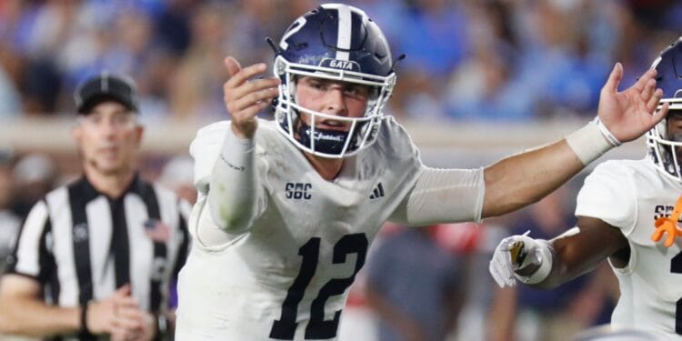Georgia Southern quarterback JC French
