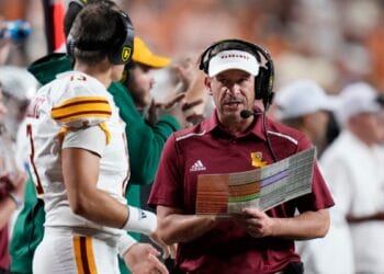 Louisiana Monroe head coach Bryant Vincent