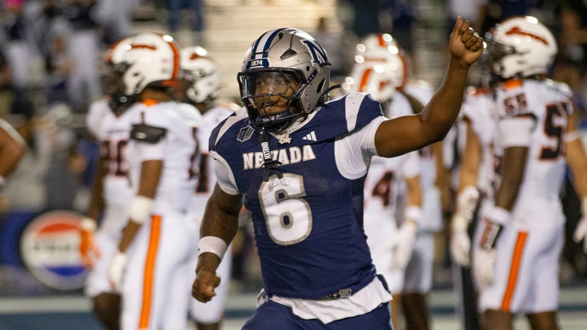 Nevada running back Savion Red