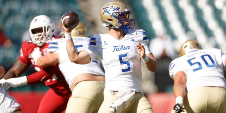 Tulsa quarterback Cooper Legas