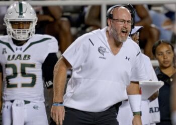 UAB head coach Trent Dilfer