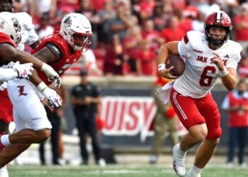 Jacksonville State quarterback Tyler Huff