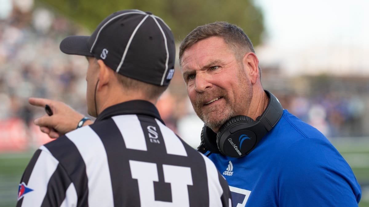 Nevada head coach Jeff Choate
