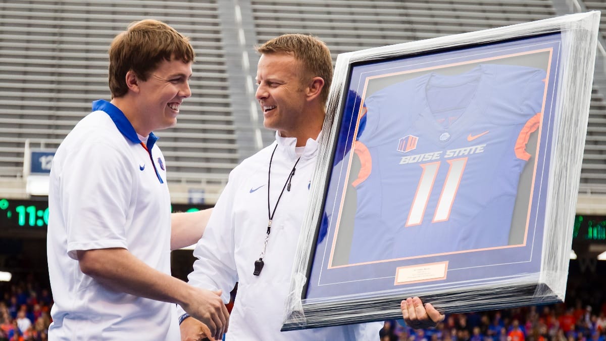 Boise State quarterback Kellen Moore