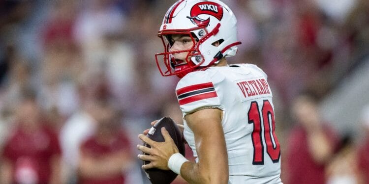 Western Kentucky quarterback Caden Veltkamp