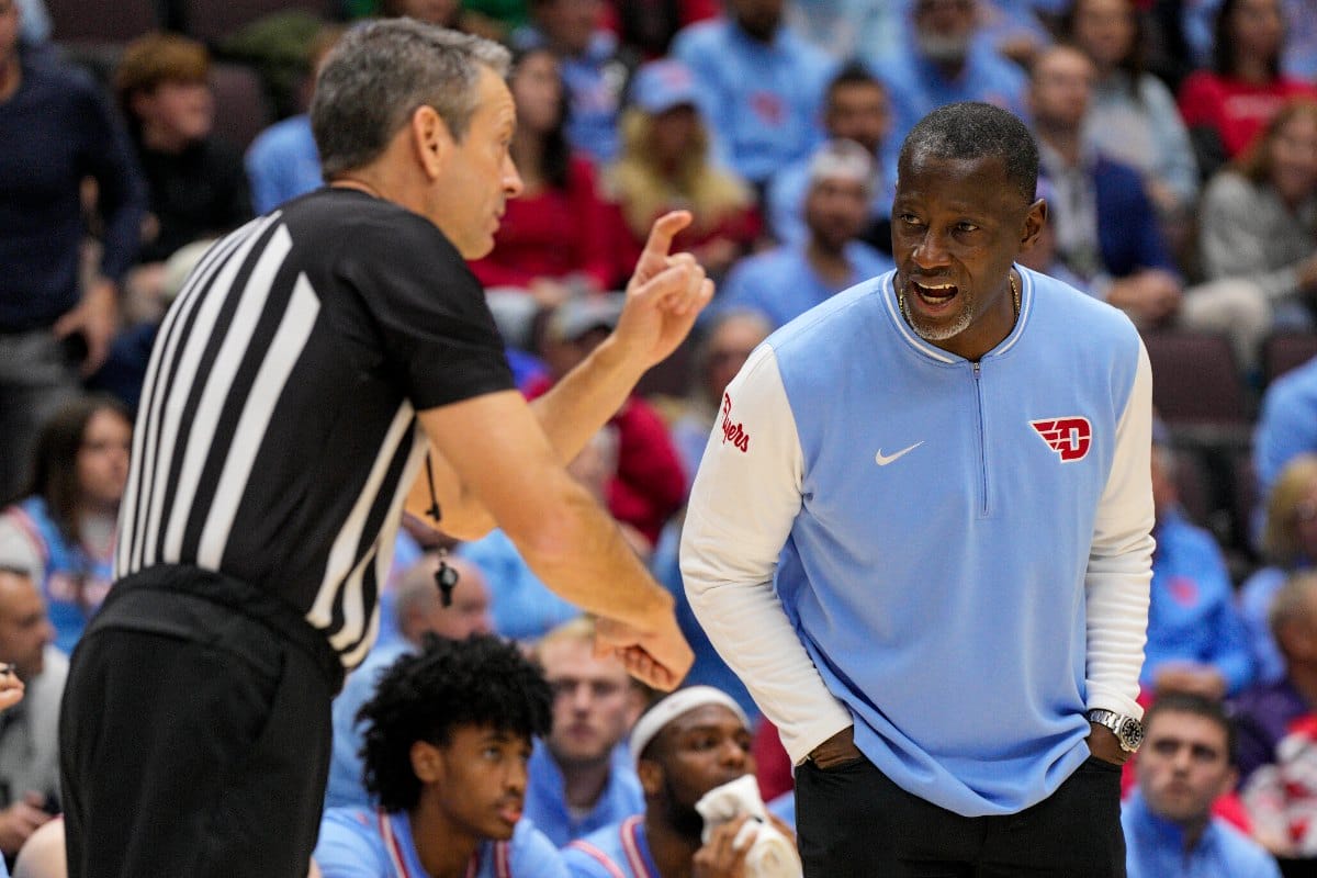 Dayton head coach Anthony Grant