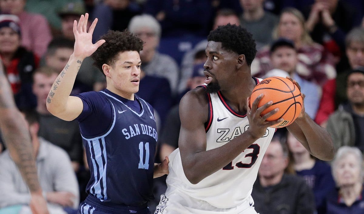 Gonzaga forward Graham Ike