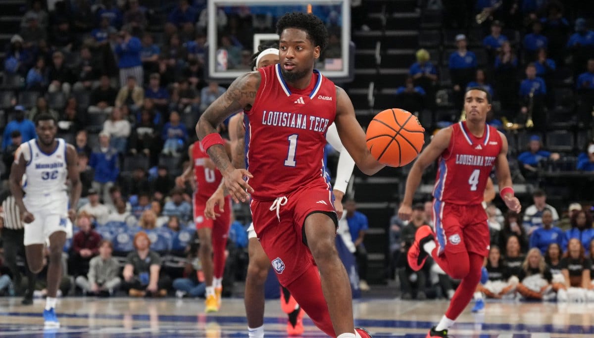 Louisiana Tech guard Amaree Abram