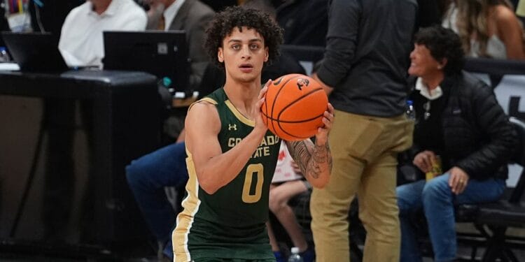 Colorado State guard Kyan Evans