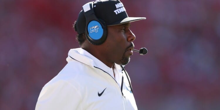 Middle Tennessee head coach Derek Mason
