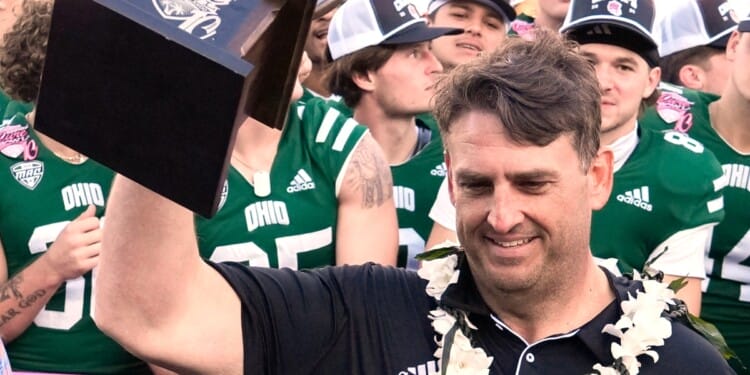 Ohio head coach Brian Smith