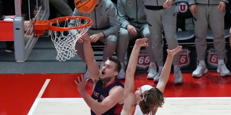 Saint Mary's center Mitchell Saxen