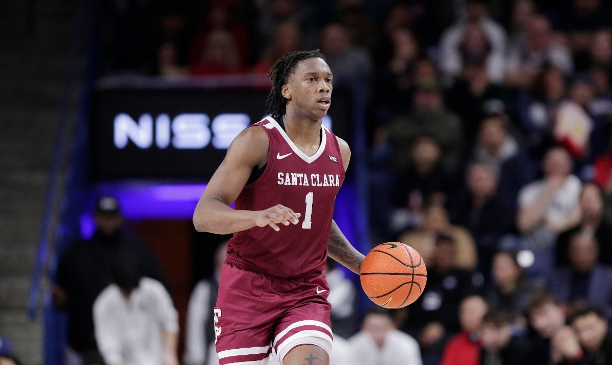 Santa Clara guard Tyeree Bryan