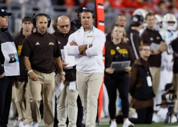 Western Michigan Head coach Lance Taylor