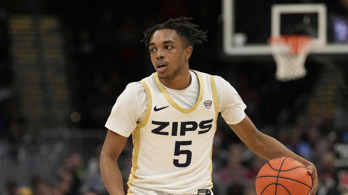 Akron guard Tavari Johnson