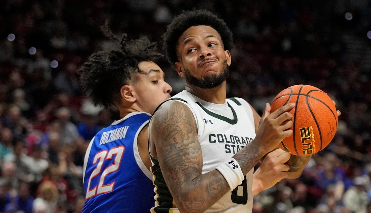 Colorado State forward Jaylen Crocker-Johnson
