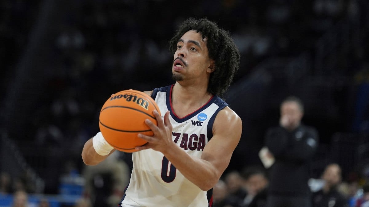 Gonzaga guard Ryan Nembhard